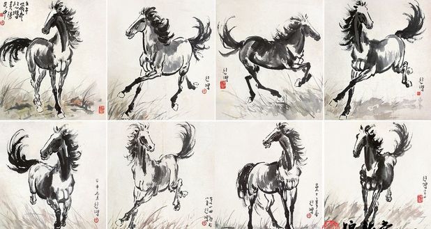 徐悲鸿，艺术巨匠的代表作品探析