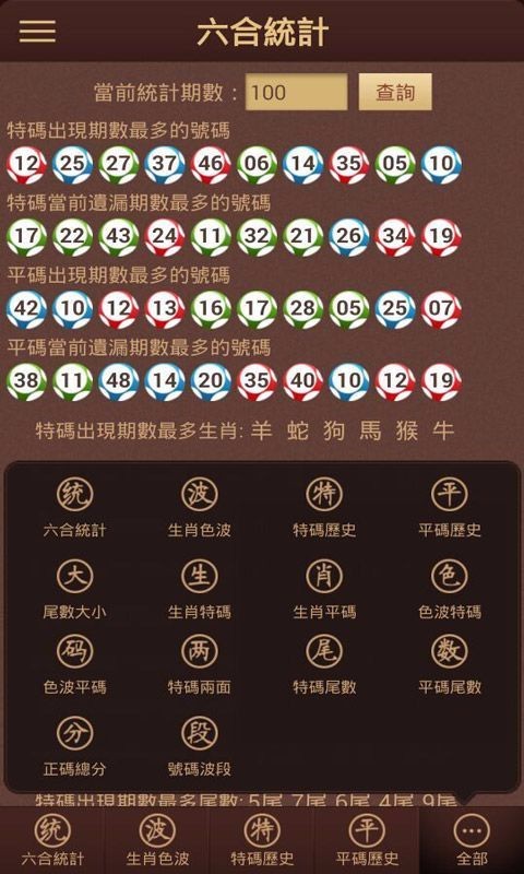 开奖结果